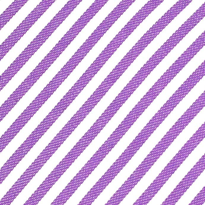 Corbata de Rayas Blancas y Lilas