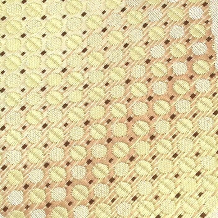 Corbata Estrecha Beige y Marrón