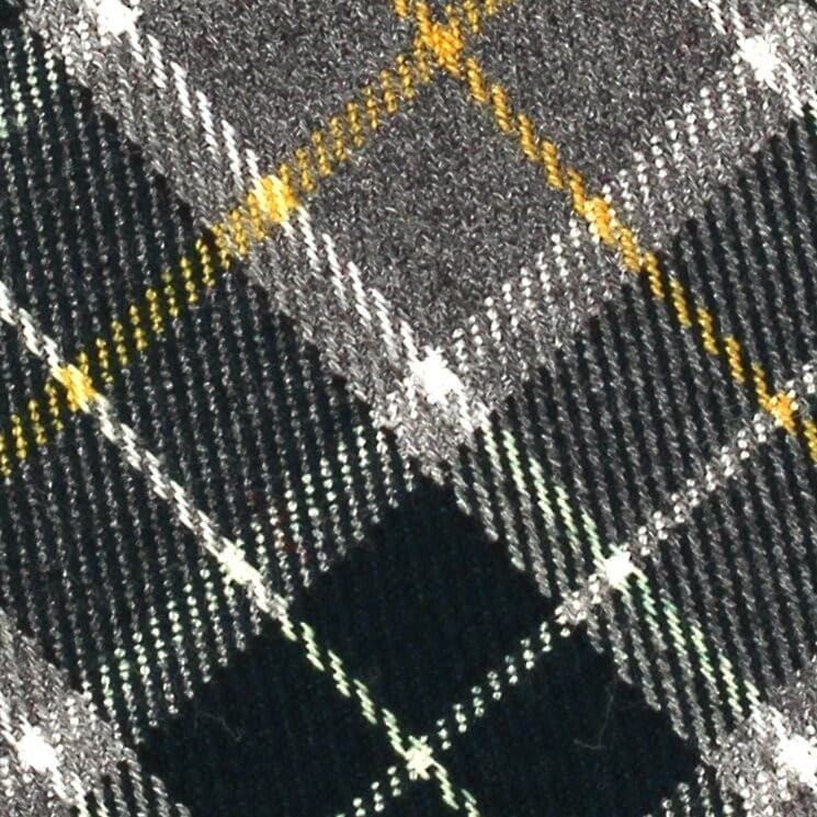 Corbata Estrecha de Cuadros Multicolor