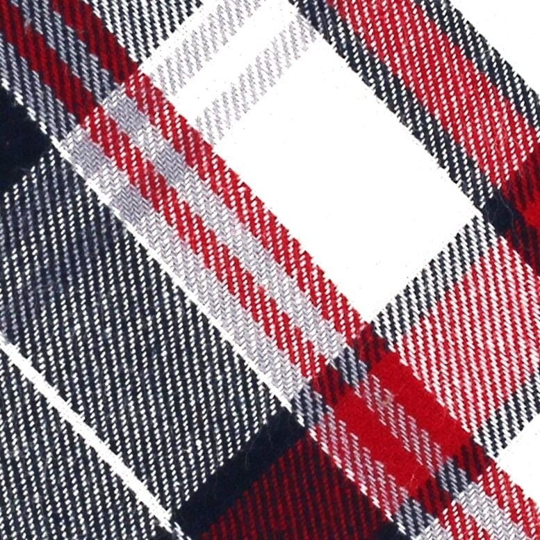 Corbata Estrecha de Cuadros Multicolor