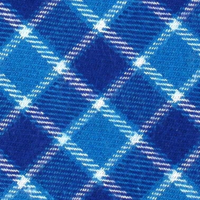 Corbata Estrecha de Cuadros Tricolor