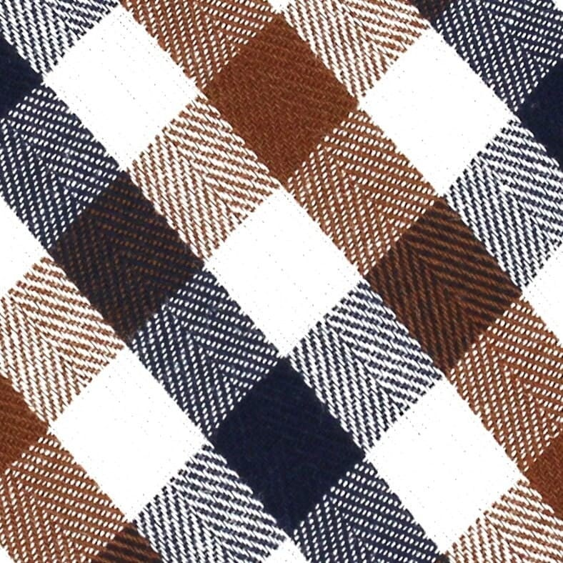 Corbata Estrecha de Cuadros Tricolor