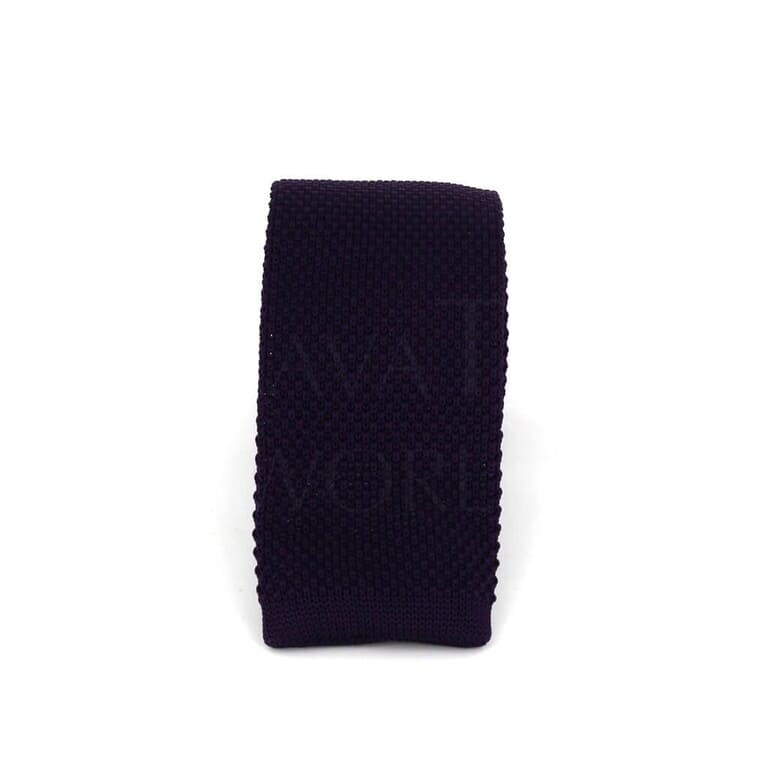 Corbata Punto Lisa Morada