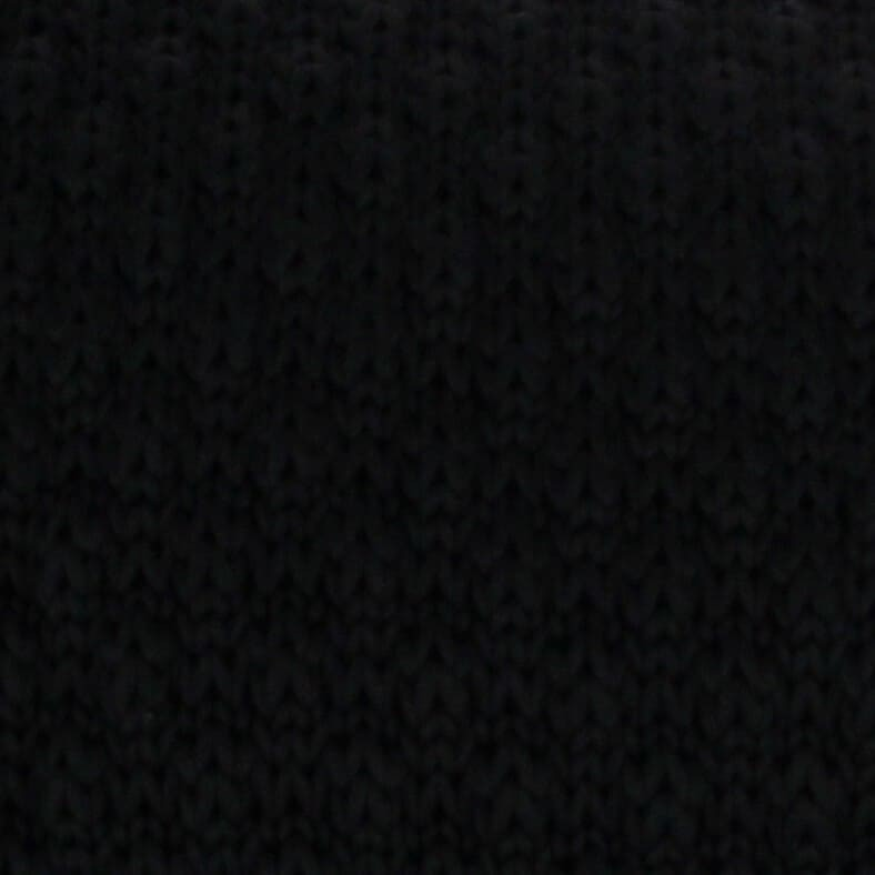 Corbata Punto Lisa Ondas Negra