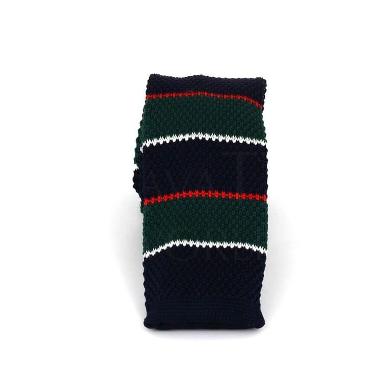 Corbata Punto Rayas Multicolor