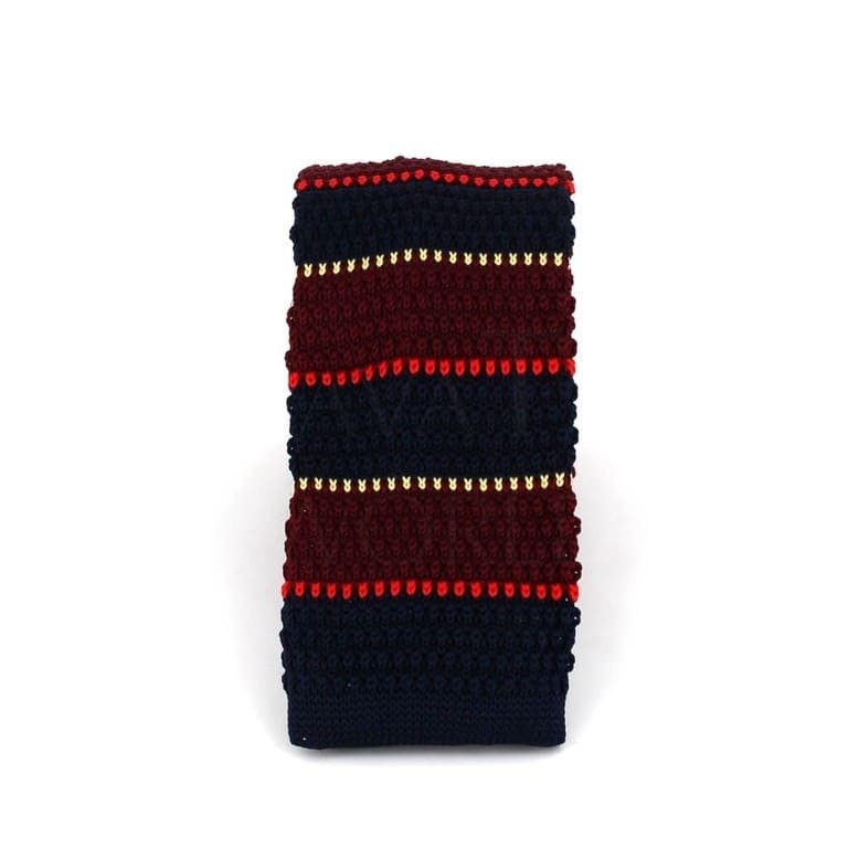 Corbata Punto Rayas Multicolor