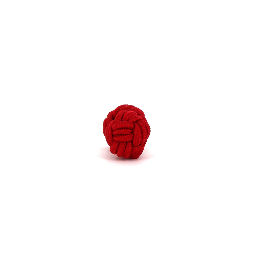 Gemelos Doble Bola Rojo Carmín