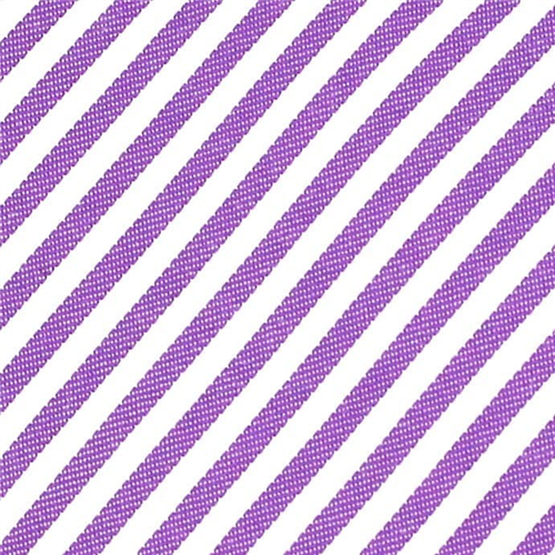 Corbata de Rayas Blancas y Lilas