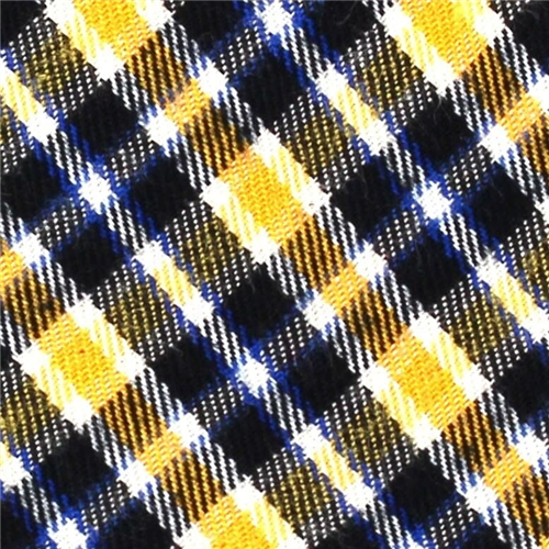 Corbata Estrecha de Cuadros Tricolor