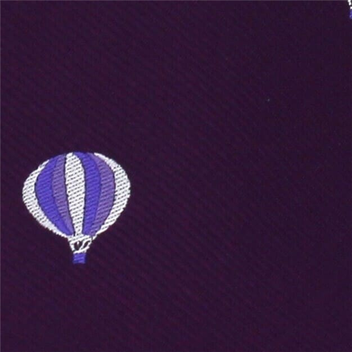 Corbata Estrecha Globos Morada