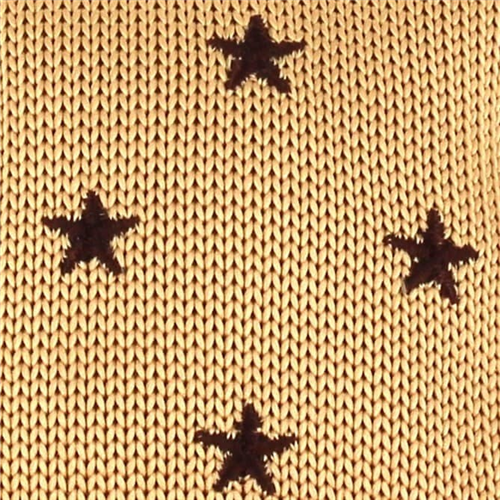 Corbata Punto Estrellas Beige
