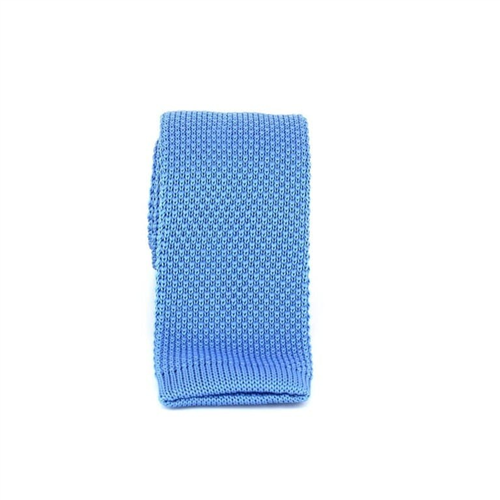 Corbata Punto Lisa Azul Claro