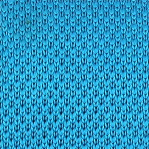 Corbata Punto Lisa Azul Turquesa