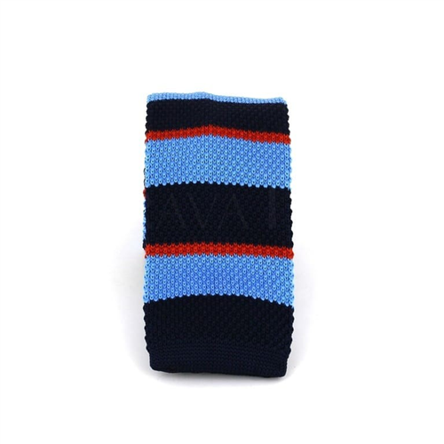 Corbata Punto Rayas Tricolor