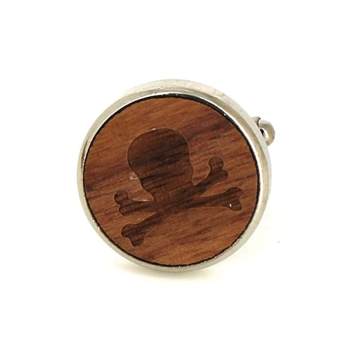 Gemelos Madera Calaveras