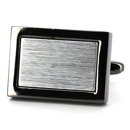 Gemelos Rectangulares Plateados I