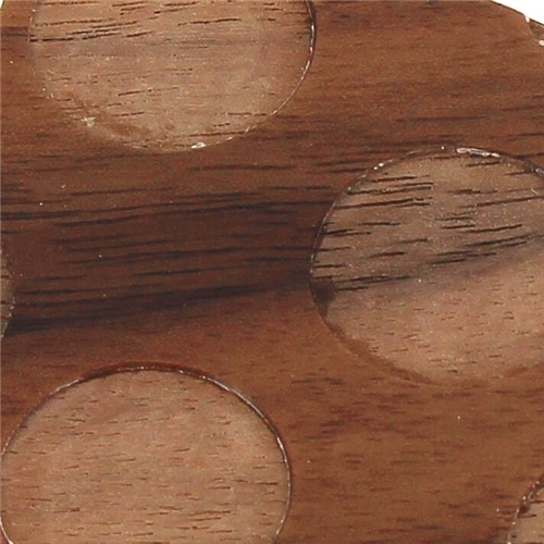 Pajarita Madera Círculos