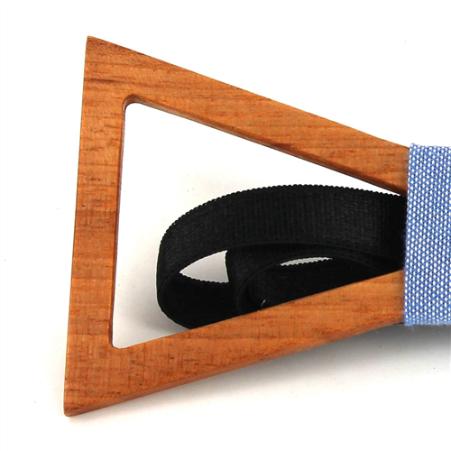 Pajarita Madera Hueca Triángular