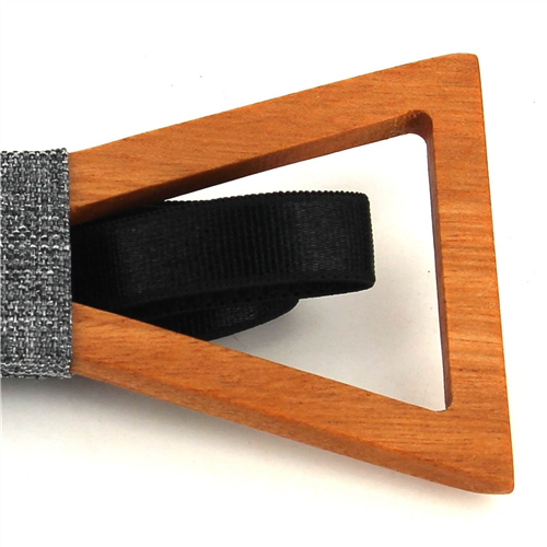 Pajarita Madera Hueca Triángular