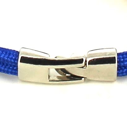 Pulsera Nudo Azul con Bandera España