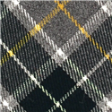 Corbata Estrecha de Cuadros Multicolor