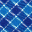 Corbata Estrecha de Cuadros Tricolor