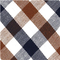 Corbata Estrecha de Cuadros Tricolor