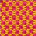 Corbata Punto Cuadros Dorada y Rosa