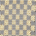 Corbata Punto Cuadros Gris y Beige