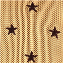 Corbata Punto Estrellas Beige