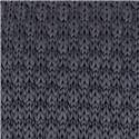 Corbata Punto Lisa Ondas Gris Oscuro