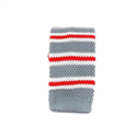 Corbata Punto Rayas Finas Gris