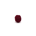 Gemelos Doble Bola Rojo Borgoña