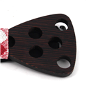 Pajarita Madera Agujeros Grandes