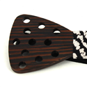 Pajarita Madera Agujeros Pequeños