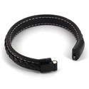 Pulsera Cuerda Cuero Marrón Oscuro