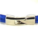 Pulsera Nudo Azul con Bandera España