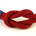 Pulsera Nudo Burdeos con Bandera España