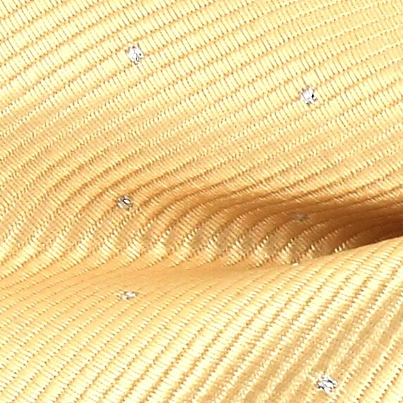 Pajarita Beige Puntos Brillantes