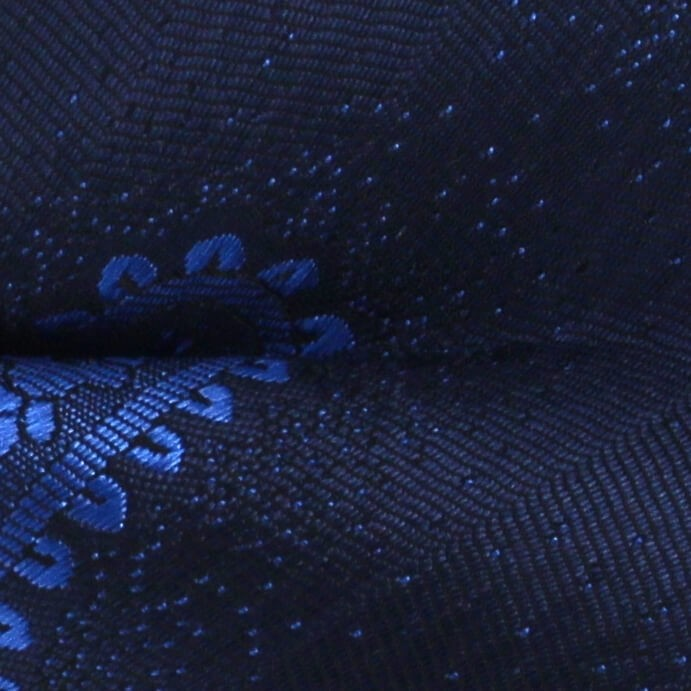 Pajarita Paisley Azul