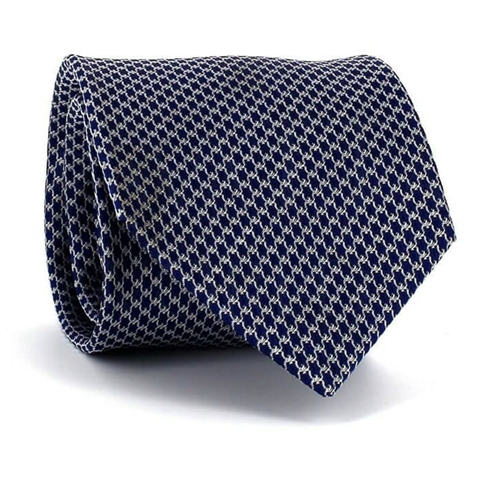 Gravata Correntes Azul