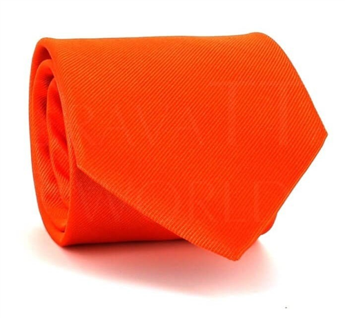 Gravata Lisa Laranja MicroTwill