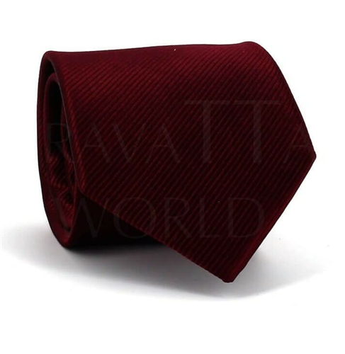 Gravata Lisa Vermelho Tinto