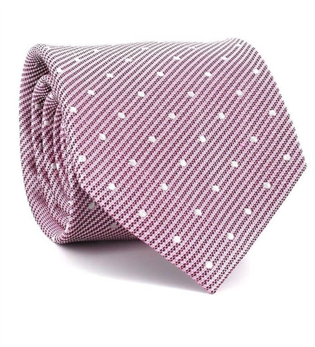 Gravata Lunares Magenta
