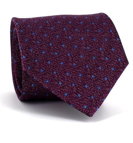 Gravata Lunares Violeta