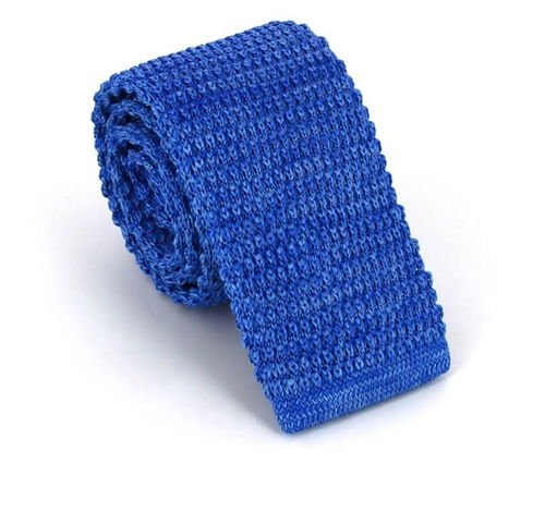 Gravata Ponto Jaspeada Azul