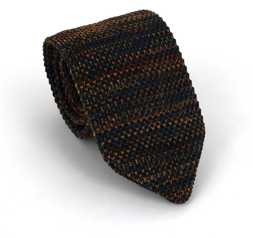 Gravata Ponto Jaspeada Multicolor