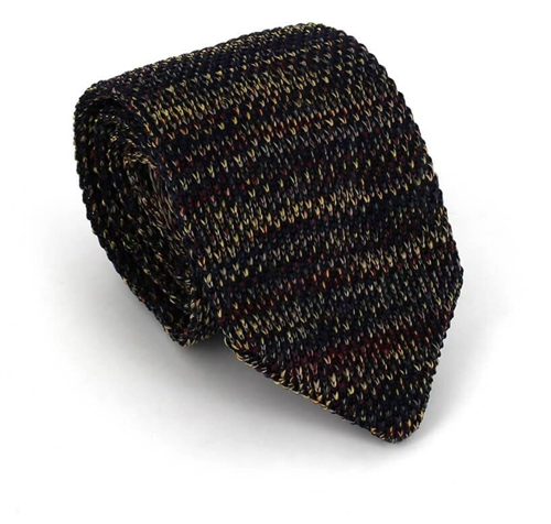 Gravata Ponto Jaspeada Multicolor