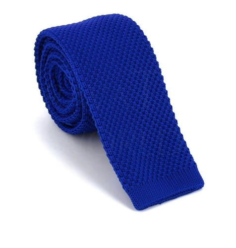 Gravata Ponto Liso Azul