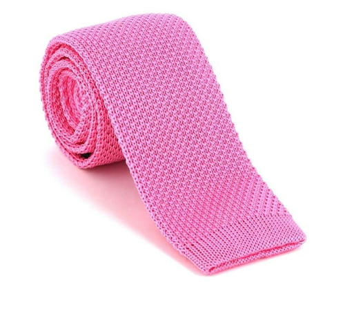 Gravata Ponto Liso Rosa